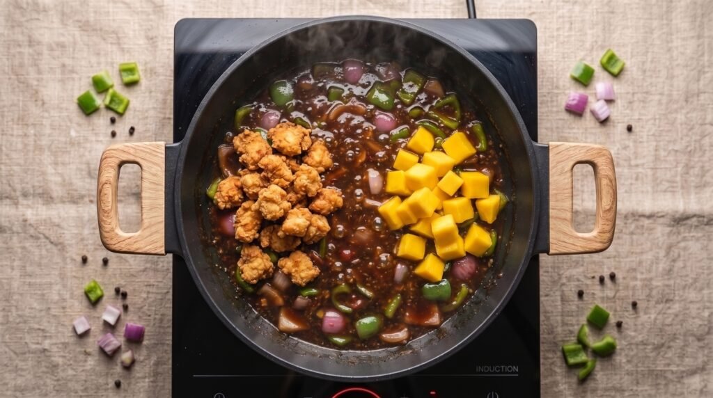 Chicken frying in pan 2K 202607271212
