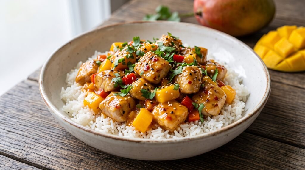 Mango Chicken and Rice Recipe