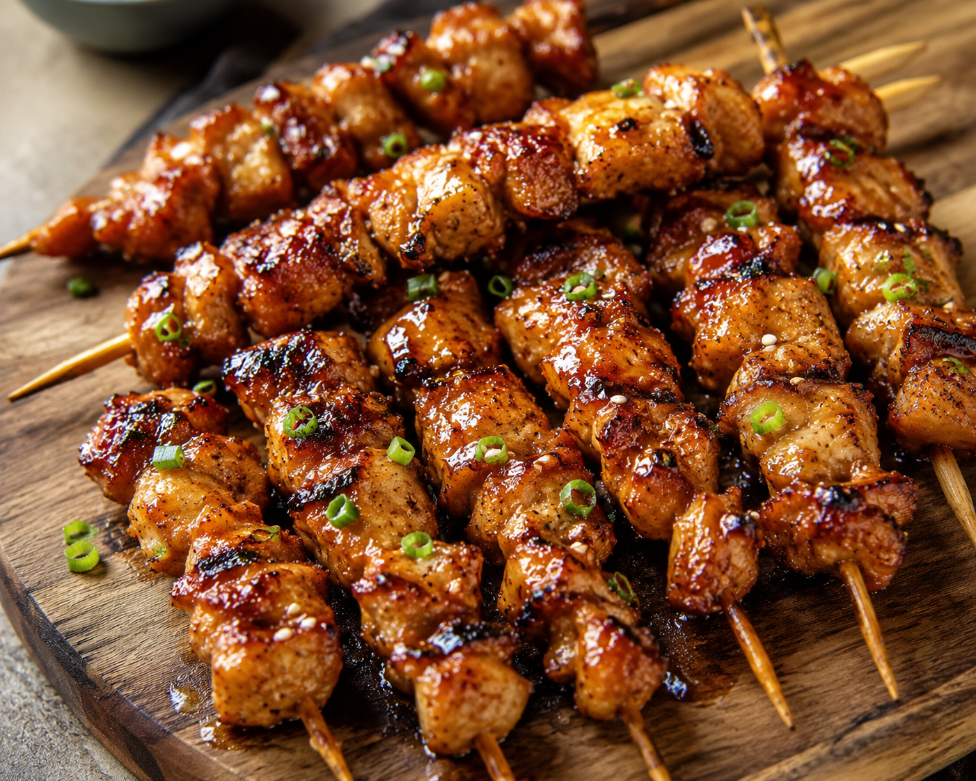 Thai Coconut Grilled Chicken Skewers