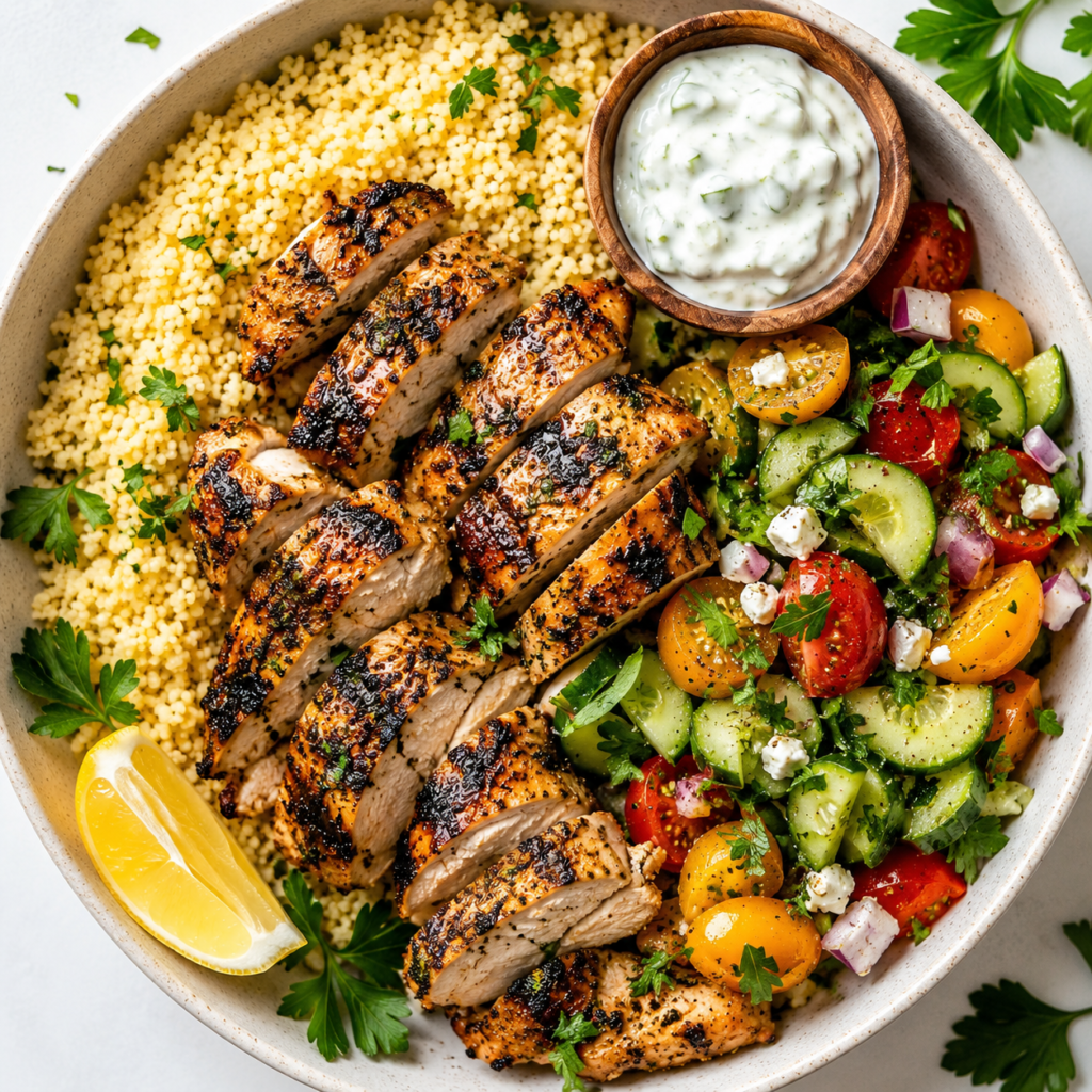 Chicken Gyro Bowl