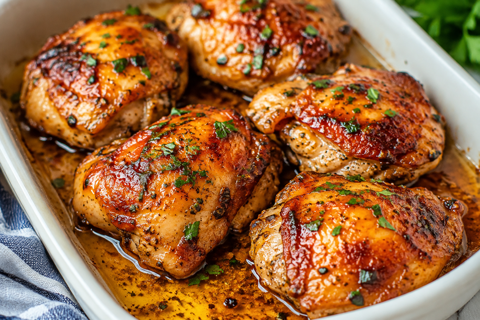 Baked Boneless Chicken Thighs