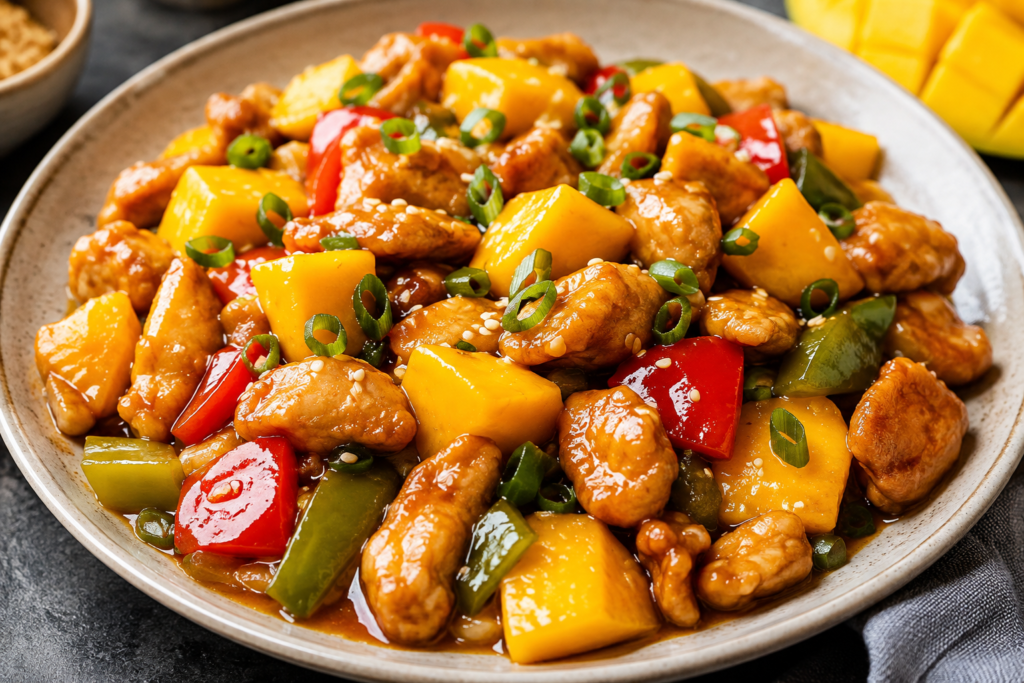 Chinese Mango Chicken