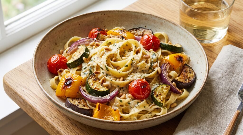 Creamy Pasta with Roasted Vegeta… 2K 202609040919
