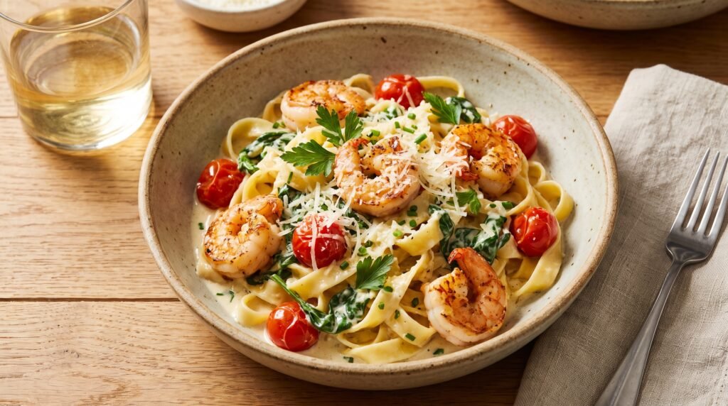 Creamy Shrimp Pasta 2K 202609032120
