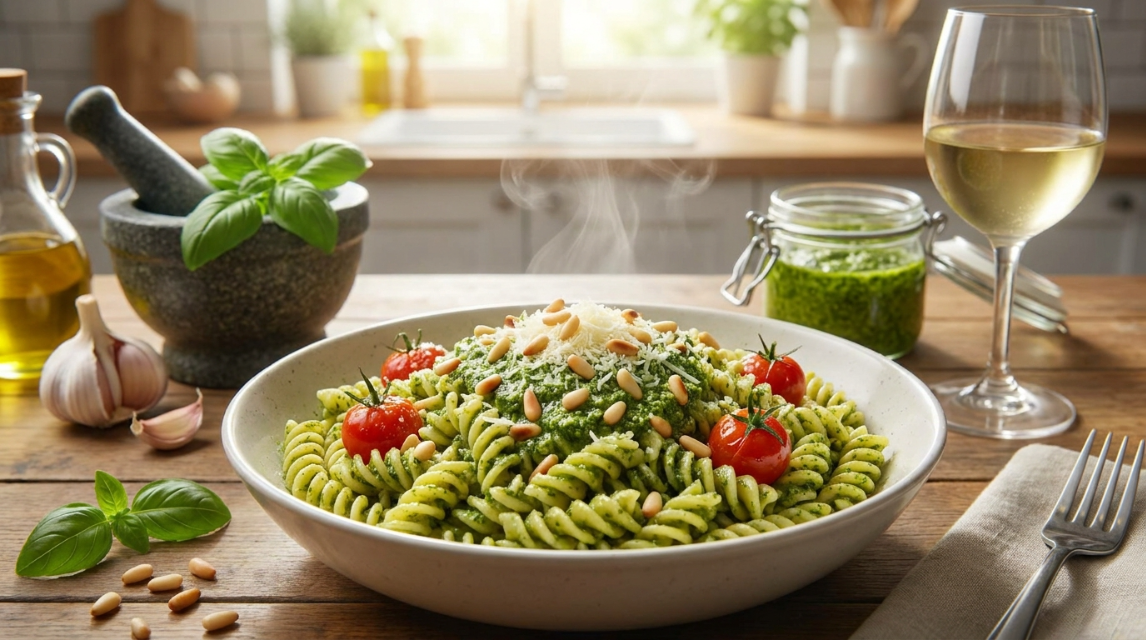 Pesto Pasta Recipe: Easy Fresh & Ready in 20 Minutes