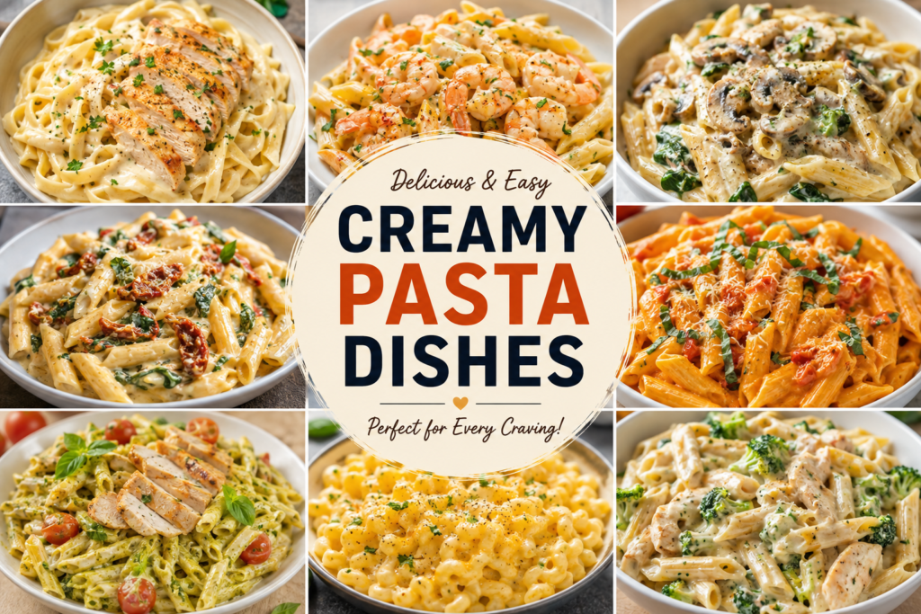 Creamy Pasta Dishes
