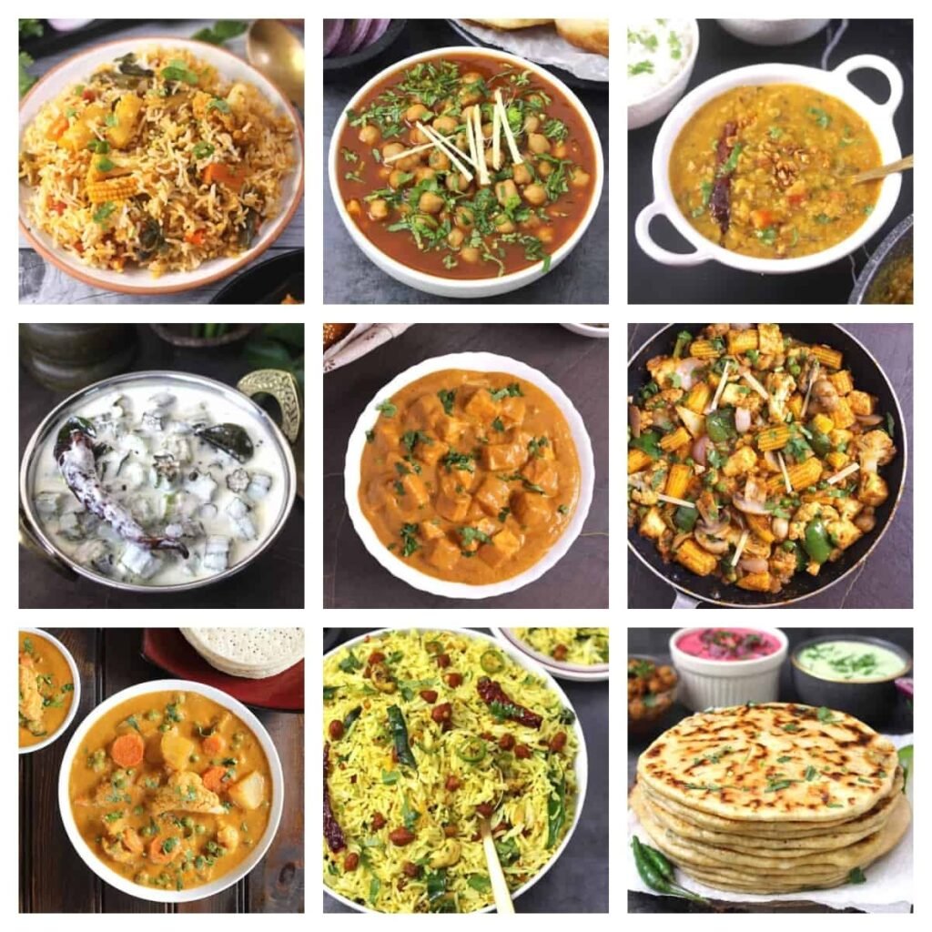 Photo collage of cozy dinner recipes with '35 Cozy Dinner Recipes' text in the center, featuring chicken soup, pad thai, grilled chicken wings, tacos, salmon pasta, and shrimp curry.
